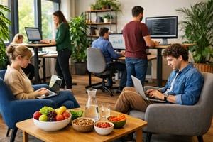Office with Plants and Natural Light-1