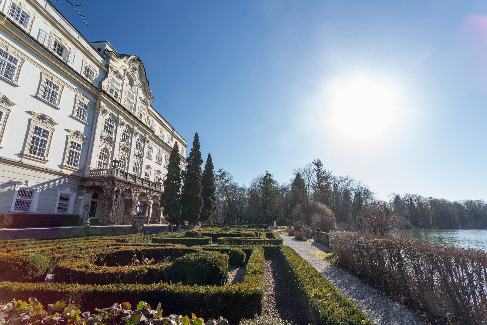 Schloss Leopoldskron außen